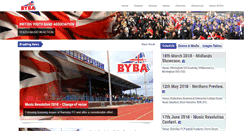 Desktop Screenshot of byba.org.uk